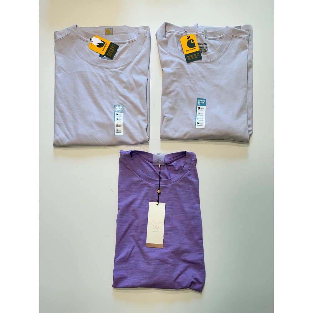 NEW Carhartt Calia Golf Womens Tank Top size XXL Tencel Relaxed Fit Purple